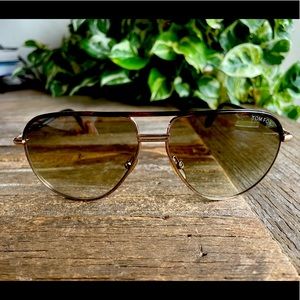 Tom Ford Cole Aviator Sunglasses